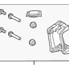 Disc Brake Caliper Bracket - Land-Rover (LR104078)