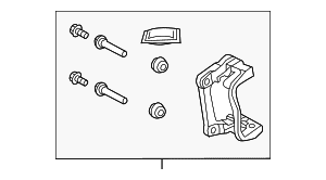 Disc Brake Caliper Bracket - Land-Rover (LR104078) Disc Brake Caliper Bracket - Land-Rover (LR104078)