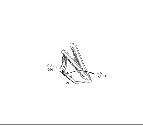 Accelerator Pedal Module - Mercedes-Benz (222-300-10-00)