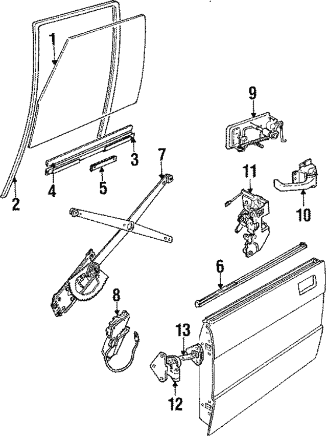 Belt Weather-Strip - Land-Rover (MXC8014) Belt Weather-Strip - Land-Rover (MXC8014)