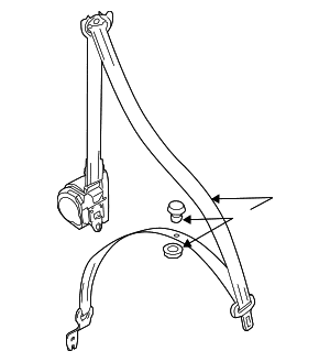 Seat Belt Assembly - Volkswagen (561-857-706-E-UHQ)