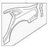 Quarter Panel - Audi (8W5-809-838-A)