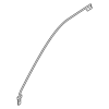Upper Weather-Strip - Land-Rover (LR058543)