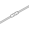 Back Glass Wiper Blade - Land-Rover (LR104005)