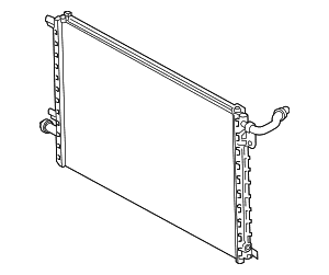 Auxiliary Radiator - Land-Rover (LR117684) Auxiliary Radiator - Land-Rover (LR117684)