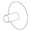 Reservoir Tank Stud - Land-Rover (LR020269)