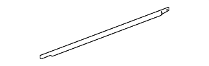 2006-2010 Volkswagen Passat - Belt Weather-Strip - Volkswagen (3C5-839-478-B-5AP)