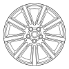 Wheel, Alloy - Land-Rover (LR078418)