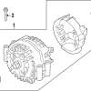 Alternator Mount Bolt - Land-Rover (LR158748)