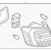 Tail Lamp Assembly - Volkswagen (5C6-945-095-M)