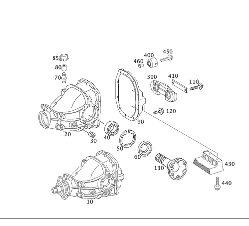Gear Set - Mercedes-Benz (230-350-04-39)