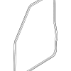 Body Weather-Strip - Land-Rover (LR044024)