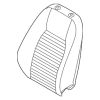 Seat Back Cover - Land-Rover (LR106612)