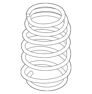 Coil Spring - Volkswagen (5QF-511-115-AP) Coil Spring - Volkswagen (5QF-511-115-AP)