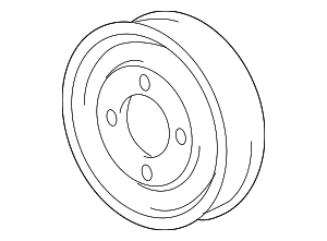 Pulley - Land-Rover (PQR000030)