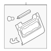 Radio Bezel - Land-Rover (LR094382)