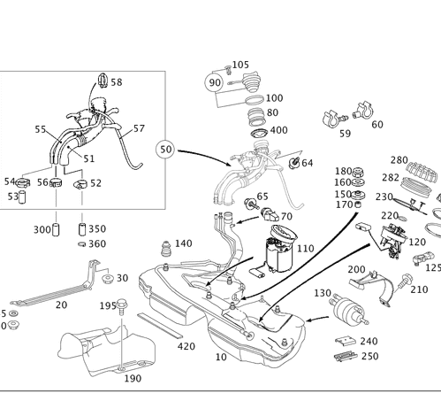 Mounting Plate - Mercedes-Benz (209-470-13-94)