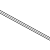 2015-2019 Volkswagen Belt Weather-Strip - Volkswagen (5G4-837-478-D-5AP)