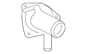 Thermostat Outlet - Land-Rover (4624378)