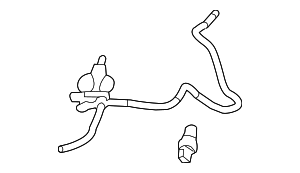 Drive Motor Battery Pack Coolant Hose - Volvo (32222172)