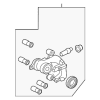 Disc Brake Caliper - Land-Rover (LR139982)