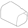 Wastegate Heat Shield - Land-Rover (LR032907)