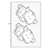 Brake Pads - Land-Rover (LR160444)