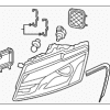 Headlamp Assembly - Audi (8R0-998-029-E)