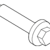 Strut Bracket Bolt - Land-Rover (LR114220)
