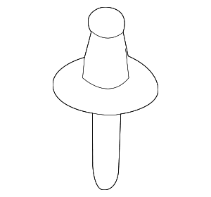 Roof Weather-Strip Stud - Land-Rover (LR032196) Roof Weather-Strip Stud - Land-Rover (LR032196)