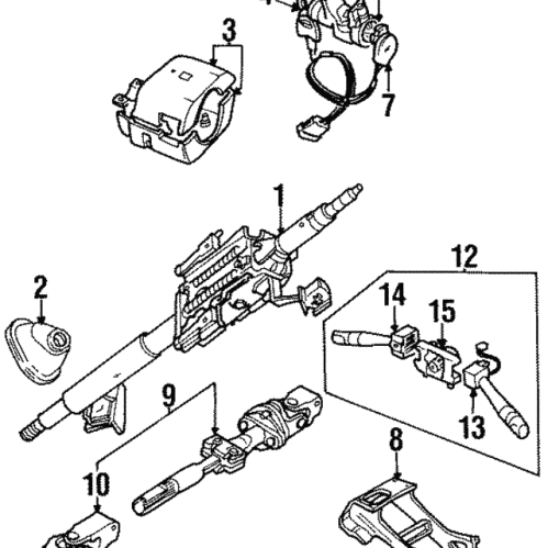 Ignition Switch - Land-Rover (STC1746)