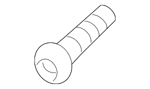 Tail Lamp Assembly Screw - Land-Rover (XFO500010)