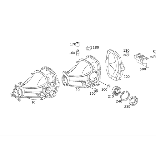Gear Set - Mercedes-Benz (220-350-29-39)
