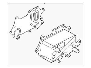 Oil Cooler - Land-Rover (LR124751) Oil Cooler - Land-Rover (LR124751)