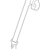 Lap & Shoulder Belt - Land-Rover (LR112197)