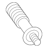 Tail Lamp Assembly Screw - Land-Rover (LR117453)