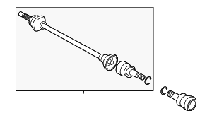 Land Rover Axle Assembly LR181113 - Euro Parts Giant