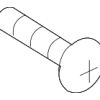 Door Trim Panel Screw - Land-Rover (AC608061L)