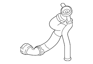 Lower Hose - Land-Rover (LR122806) Lower Hose - Land-Rover (LR122806)