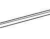 1998-2010 Volkswagen Beetle - Belt Weather-Strip - Volkswagen (1C0-837-477-A-B41)