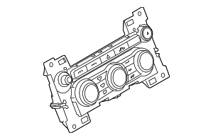 Heater Control - Land-Rover (LR086025)
