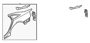 Quarter Panel - Audi (4G5-809-837)