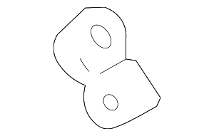 Reservoir Hose Bracket - Land-Rover (LR038598)