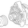 Alternator - Land-Rover (LR140623)