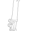 Lower Hose - Land-Rover (PCH500893)