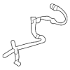 Brake Hose - Land-Rover (LR058020)