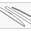 Wiper Arm Assembly - Audi (4KE-955-405-A)