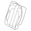 Seat Back Cover - Land-Rover (LR063009)