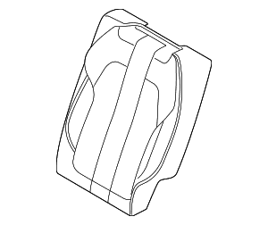 Seat Back Cover - Land-Rover (LR075045)
