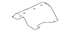 Heat Shield - Land-Rover (LR139286) Heat Shield - Land-Rover (LR139286)